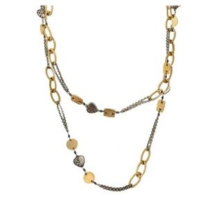 BRIGHTON • Deco Style Look of Love Two-tone Necklace